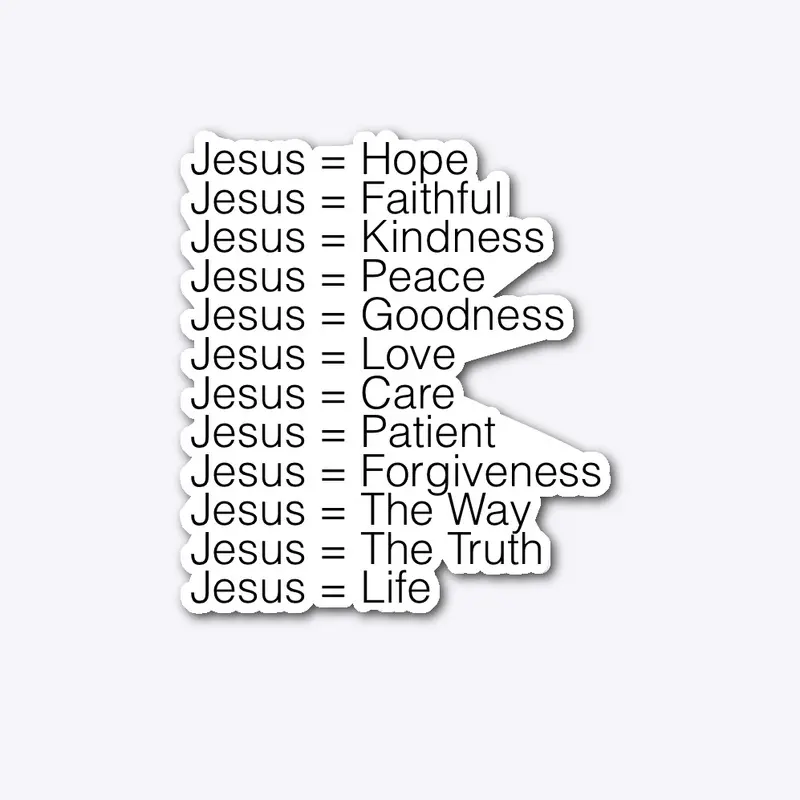 Jesus is 